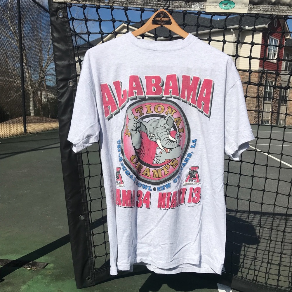 Vintage 1993 Sugar Bowl Alabama Natty Champs Tee.